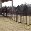 5 Ft. Black Iron Fence