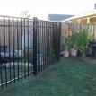 5 Ft. Black Iron Fence