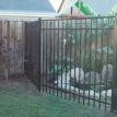 5 Ft. Black Iron Fence