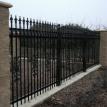 6 Ft. Black Iron Fence